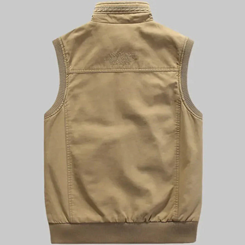 Men's outdoor vest with function – Magnus-Green-S-State of Style