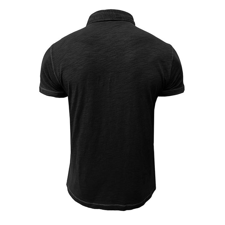 Men's Polo Shirt made of Soft Cotton – Matteo-Light blue-S-State of Style