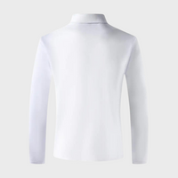 Men's Polo Shirt with Long Sleeves - Oliver-Black-S-State of Style