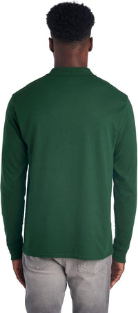 Men's Polo with Long Sleeves - Mark-Black-S-State of Style