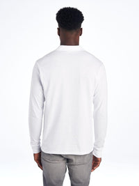 Men's Polo with Long Sleeves - Mark-Black-S-State of Style