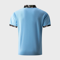 Men's Polo with Subtle Print - Noah-Black-XS-State of Style