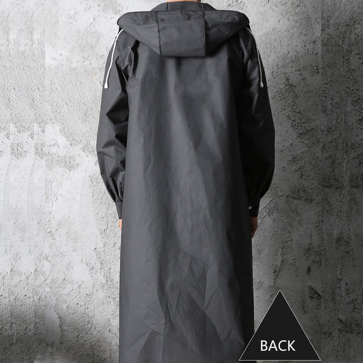Men’s Rain Jacket with Hood - Nimbus-Black-M-State of Style