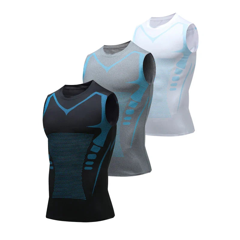Men's Shaping Vest - PowerVest Vita-Black-S-State of Style