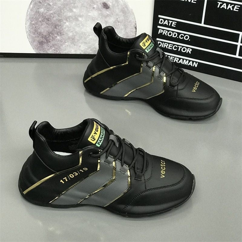 Men's Sneakers with Support and Style – Mason-Black/grey-7-State of Style