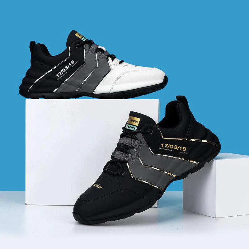 Men's Sneakers with Support and Style – Mason-Black/grey-7-State of Style
