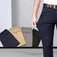 Men's Stretch Trousers - Leo-Black-29-State of Style
