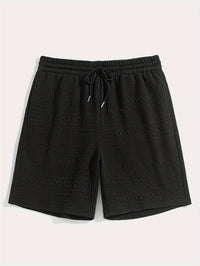 Men's Summer Shorts Basic Look with Drawstring Comfort - Finn (Buy 1 Get 1 FREE)-Black-S(46)-State of Style