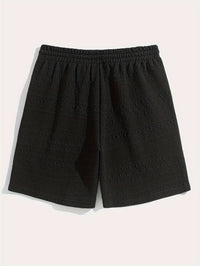 Men's Summer Shorts Basic Look with Drawstring Comfort - Finn (Buy 1 Get 1 FREE)-Black-S(46)-State of Style