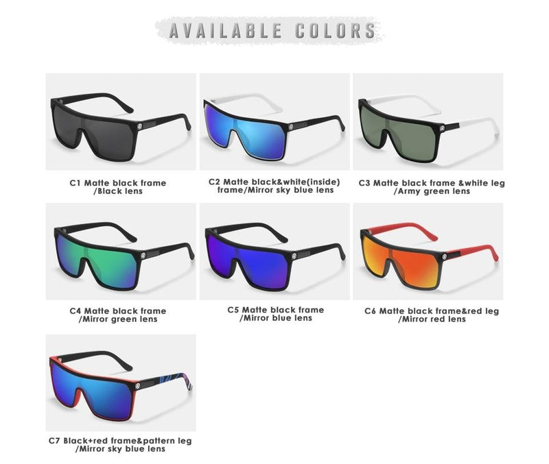 Men's sunglasses with UV protection and flexible frame – Jonas-Blue-State of Style