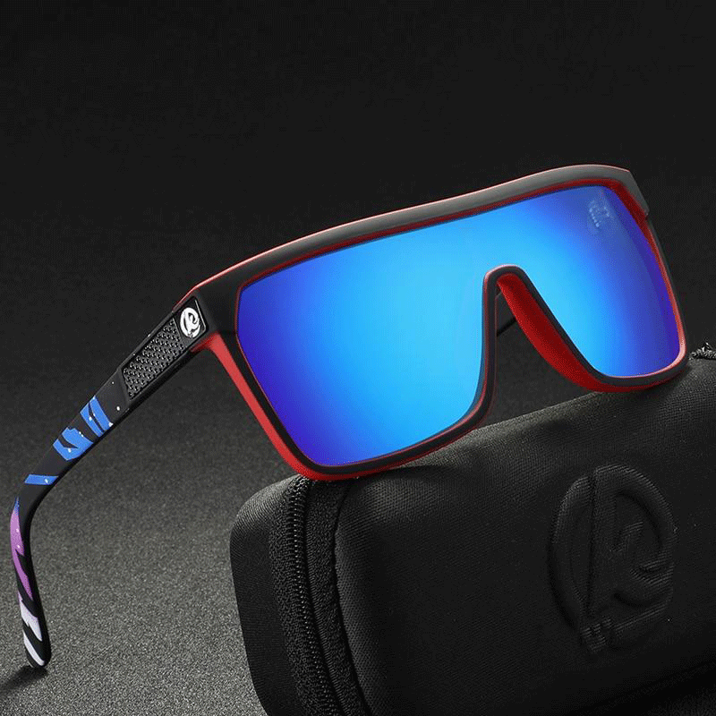 Men's sunglasses with UV protection and flexible frame – Jonas-Blue-State of Style