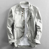 Men's T-Shirt "Samurai Blade"-Grey-S-State of Style