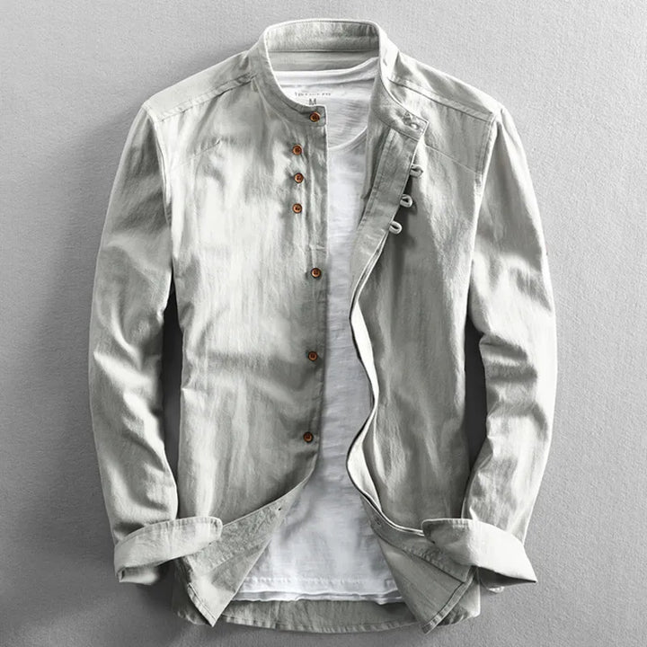 Men's T-Shirt "Samurai Blade"-Grey-S-State of Style