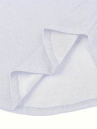 Men's T-shirt with Deep V-neck and Texture – Rafael-White-S-State of Style