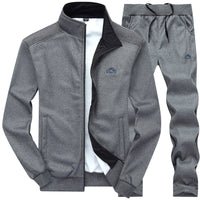 Men's Tracksuit - Finn-Dark grey-L-State of Style