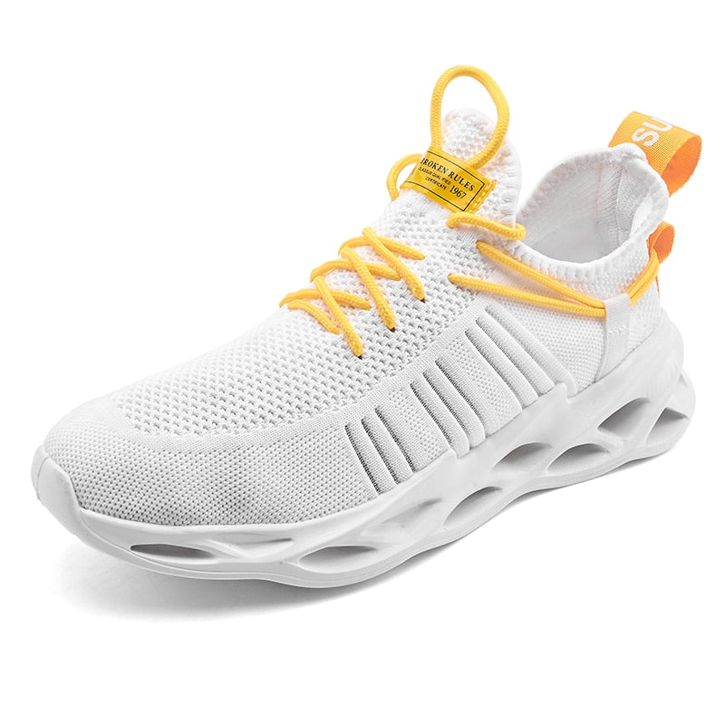 Men’s Urban Sneakers | Lightweight & Stylish Everyday Shoes-White-5.0-State of Style