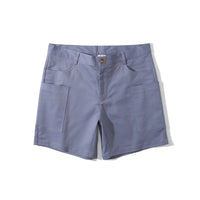 Men's utility shorts made from stretch cotton blend – Finn-Blue-XS-State of Style