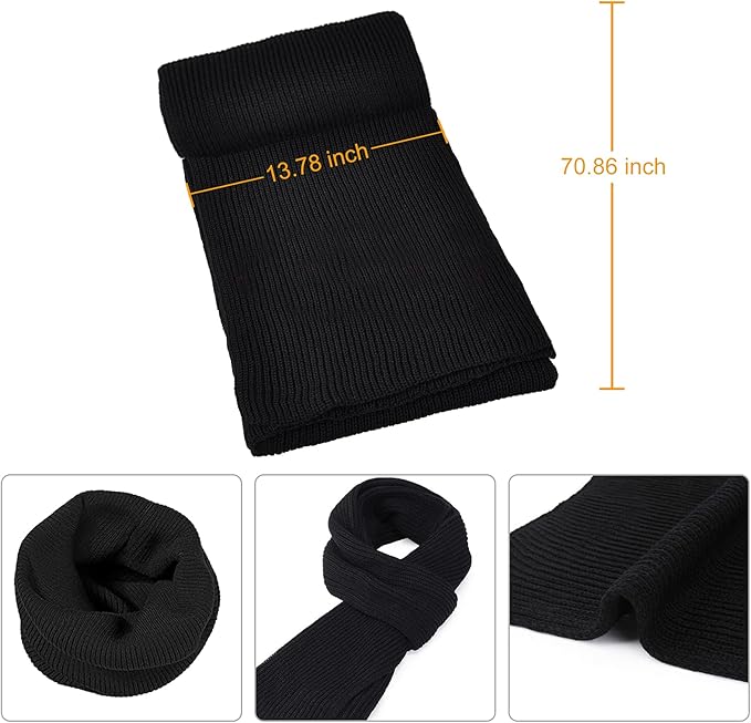 Men's Winter Beanie & Gloves Set - Victor-Dark blue-State of Style