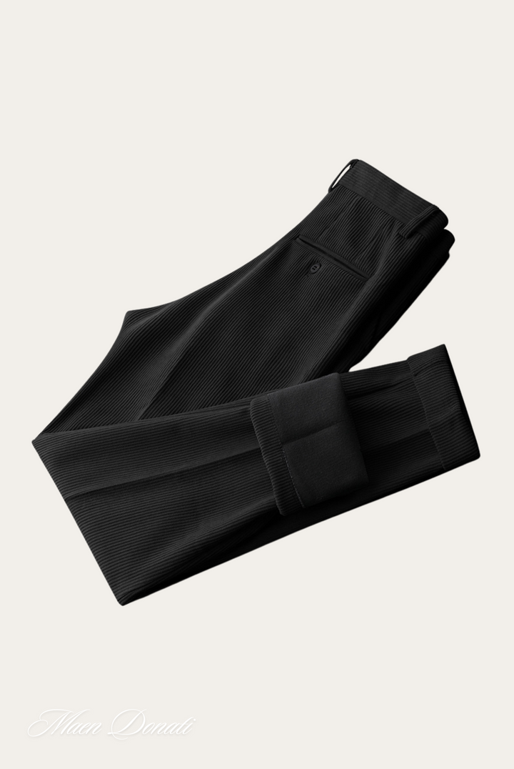 Men's Winter Trousers - Hugo-Black-29-State of Style