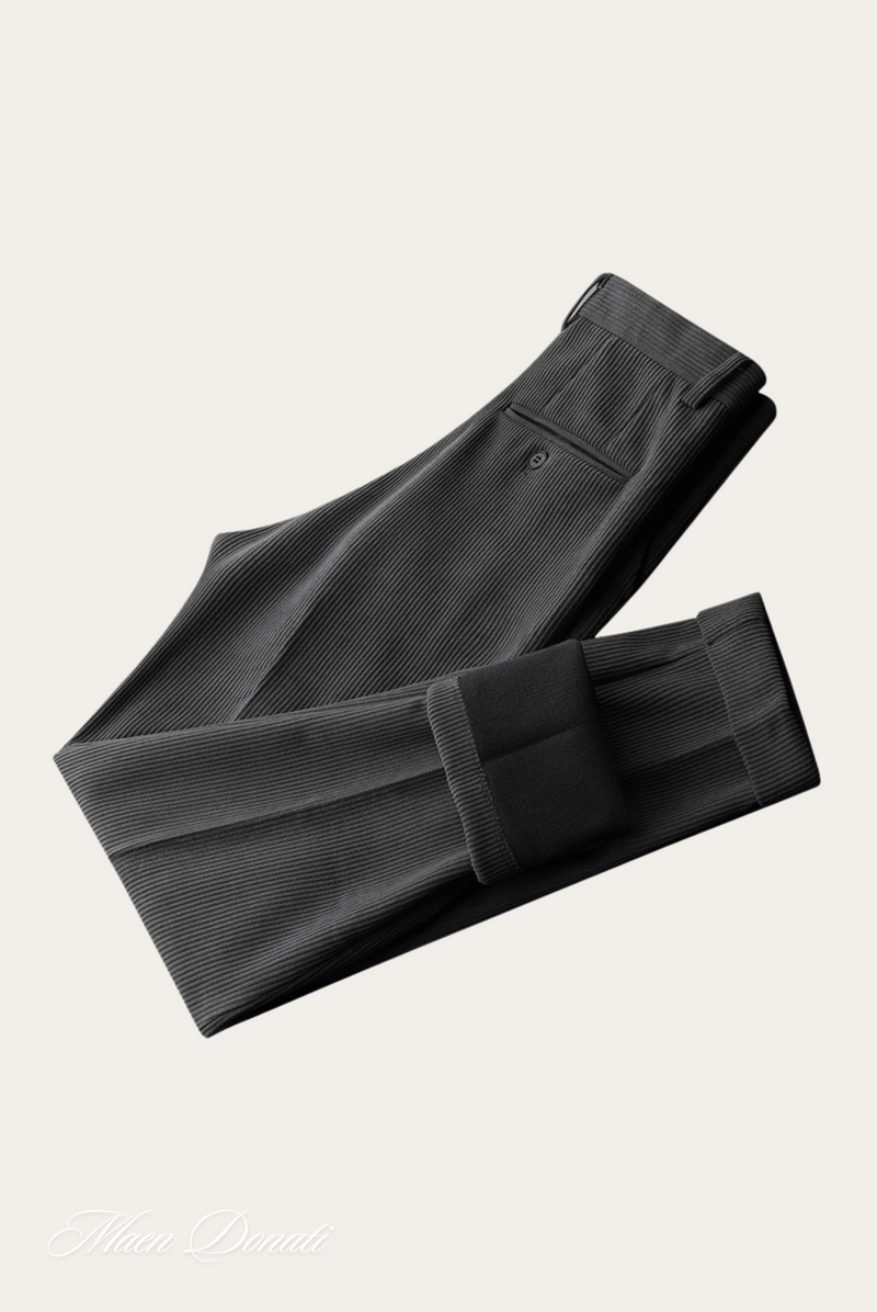 Men's Winter Trousers - Hugo-Grey-29-State of Style