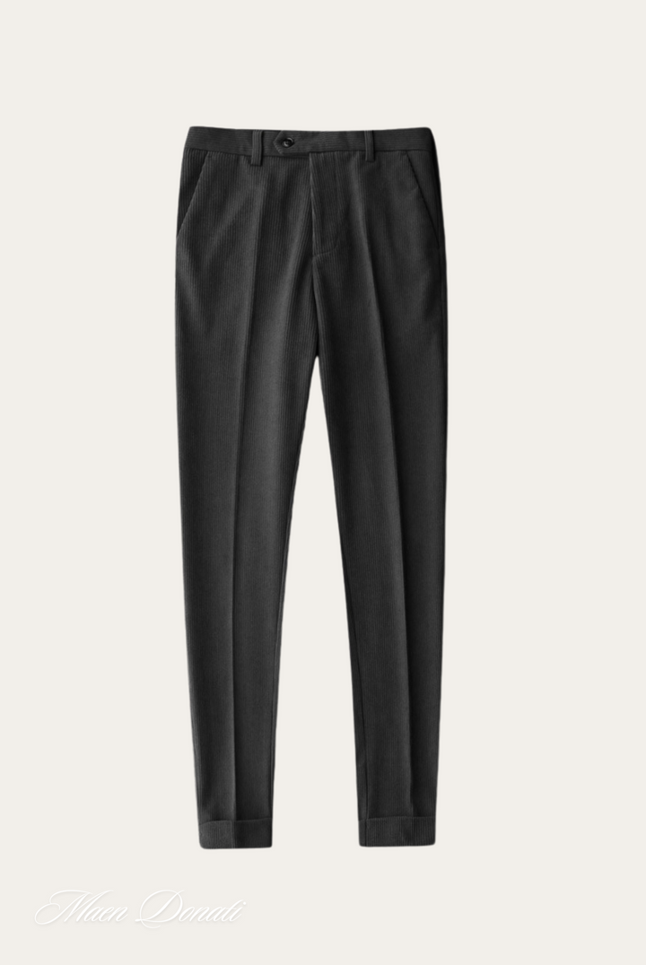 Men's Winter Trousers - Hugo-Grey-29-State of Style