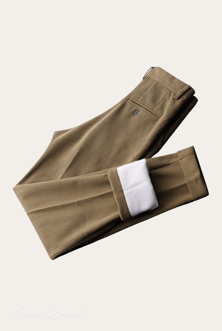 Men’s Winter Trousers – Hugo-Khaki-29-State of Style
