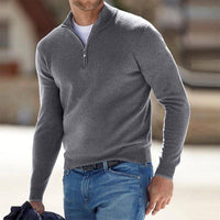 Men's Zip Sweater - Mason-Grey-S-State of Style