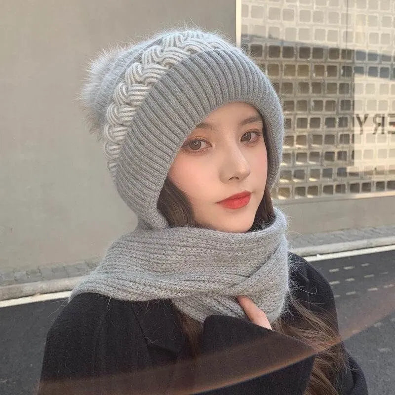 Mercy Winter Set | Warm and Trendy-Grey-State of Style