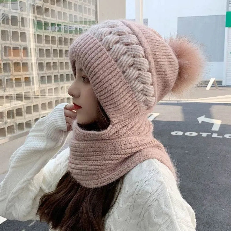 Mercy Winter Set | Warm and Trendy-Pink-State of Style