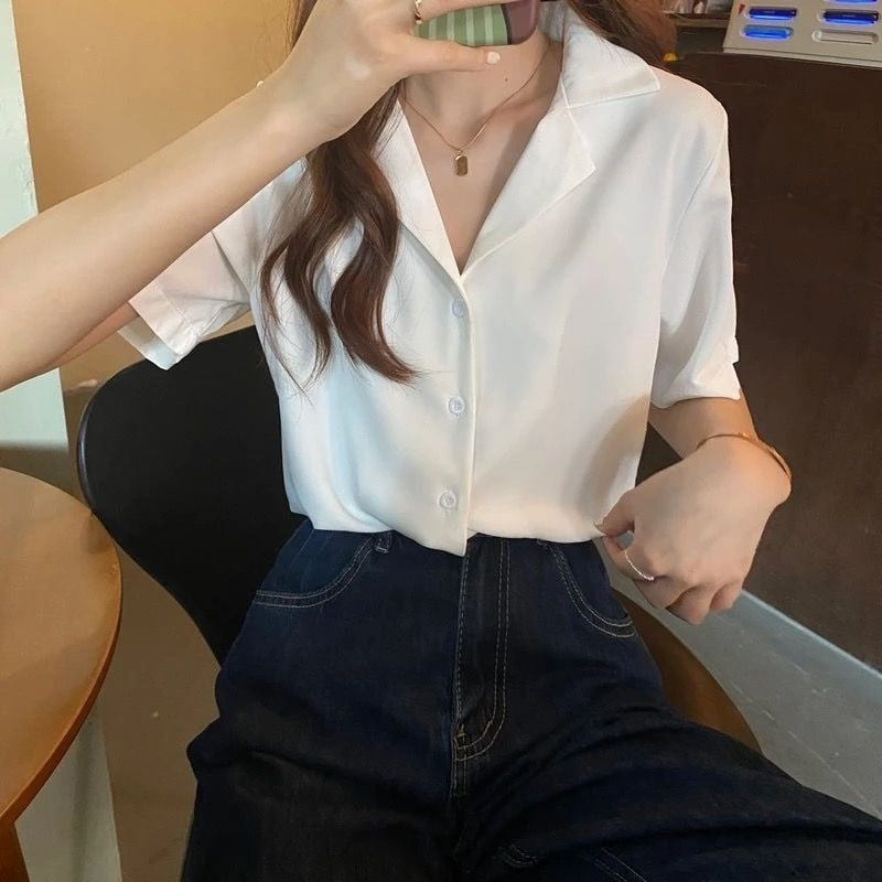 MerelsBlouse | Women's Elegant & Versatile Blouse-Green-M-State of Style