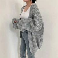MerelsVest | Women's Stylish Knit Cardigan-Beige-One size fits all-State of Style