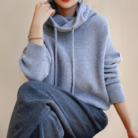 Merino Wool Ladies' Turtleneck - Lena-Green-S-State of Style