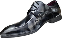 Michael Luxe Men’s Shoes-Grey Floral-6-State of Style
