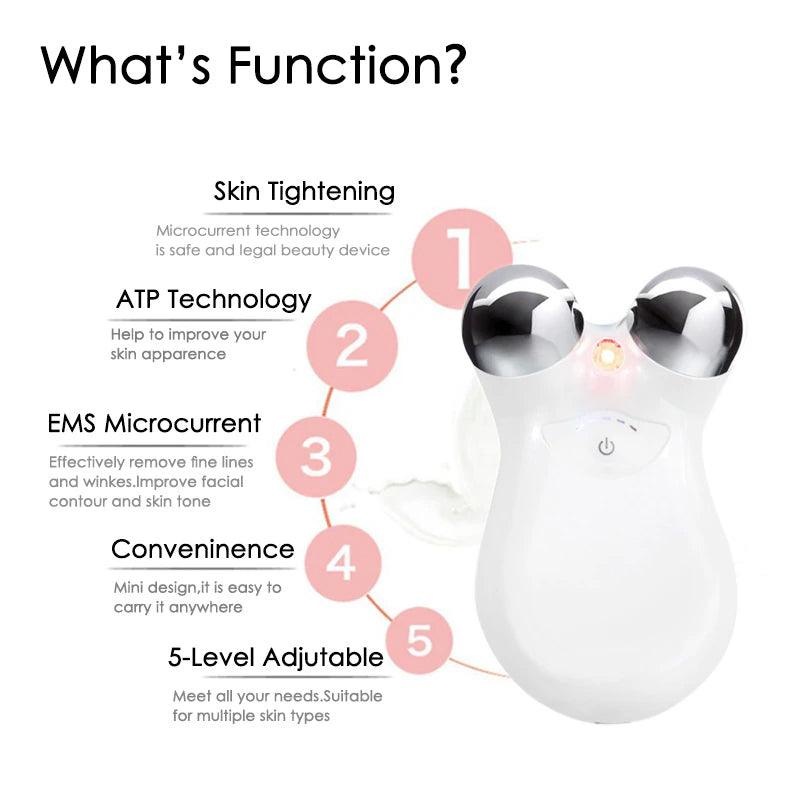 Microcurrent Facial Massager - FirmGlow-State of Style