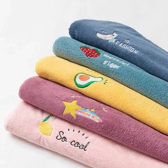 Microfiber Hair Towel - HairDry Pro-Dark blue-State of Style