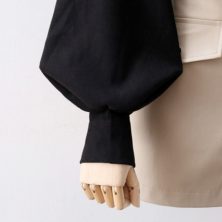 MiesjesBlouse | Women's Sophisticated Elegant Blouse-Black-S-State of Style