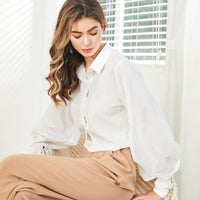 MiesjesBlouse | Women's Sophisticated Elegant Blouse-Black-S-State of Style