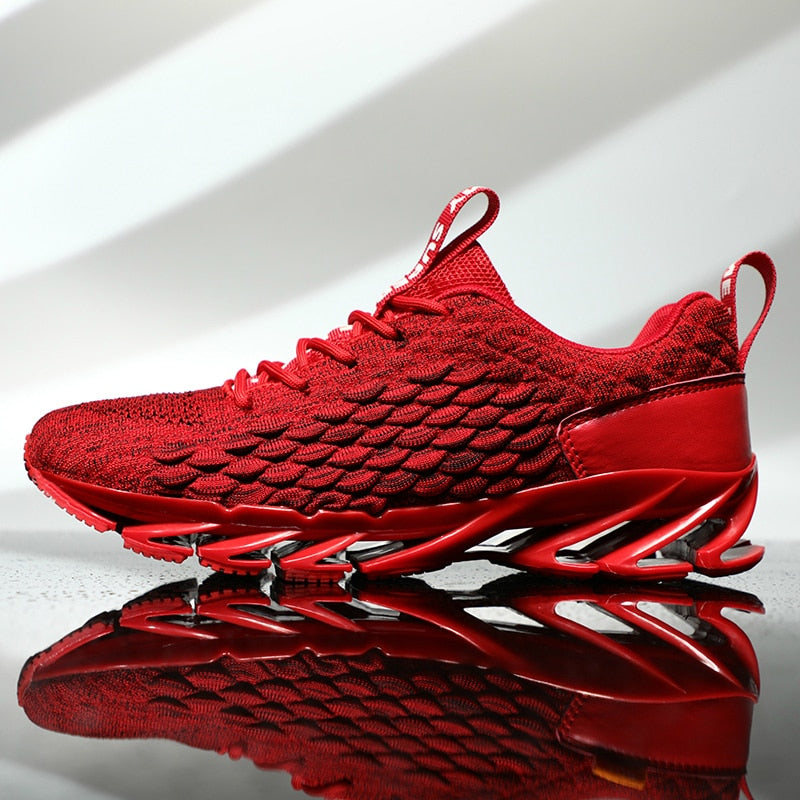 MiesjesSneakers | Lightweight Everyday Sneakers-Red-8.0-State of Style