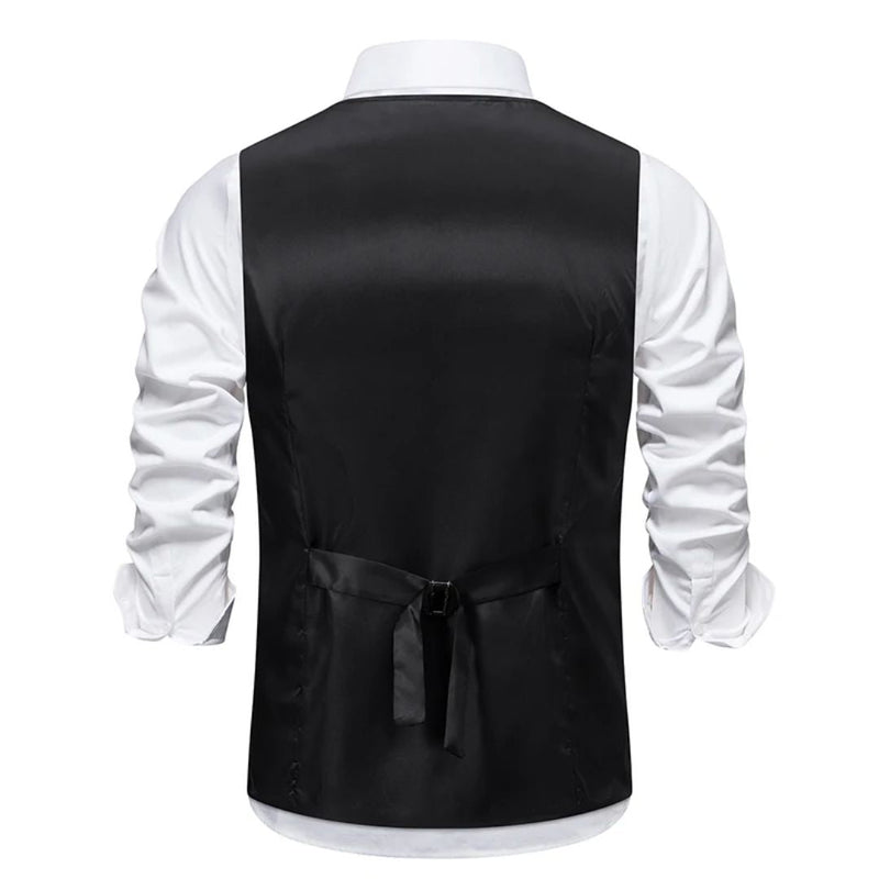 Miguel Traditional Vest – Vintage Green Suede Waistcoat with Sleek Fit-Green-S-State of Style