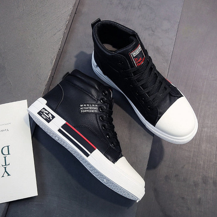 MilasShoe | Women's Elegant High-Top Footwear-White-8.0-State of Style