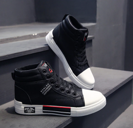 MilasShoe | Women's Elegant High-Top Footwear-White-8.0-State of Style