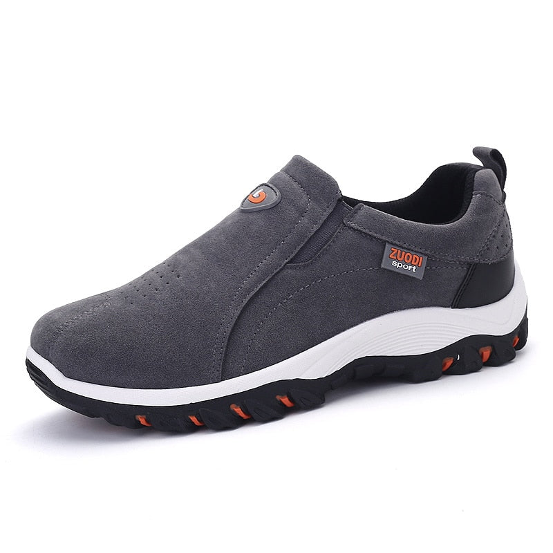 MilkaelaSneaks | Men's Durable Outdoor Hiking Shoes-Grey-9.0-State of Style
