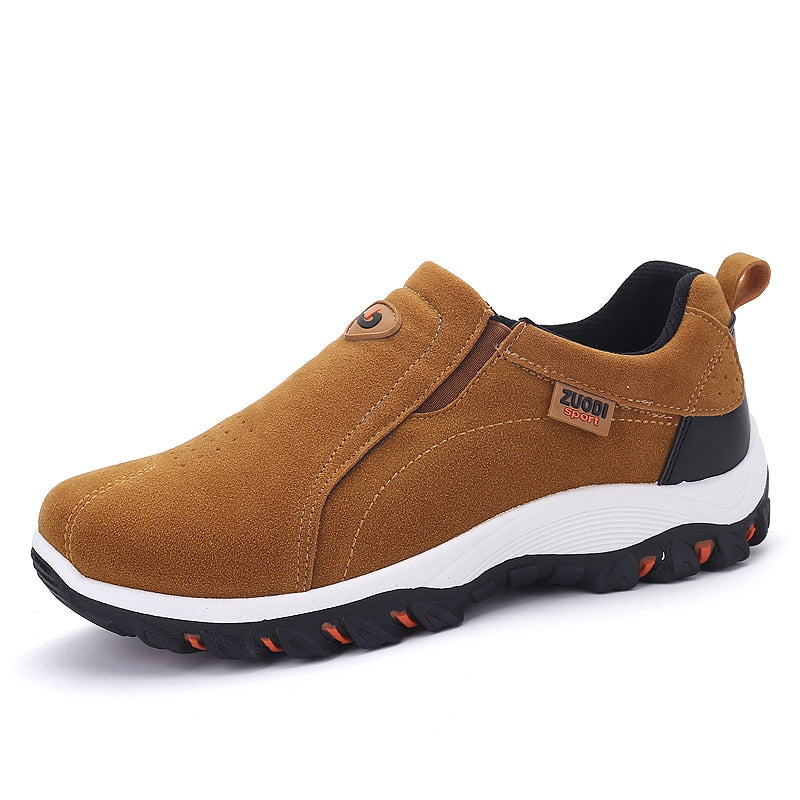 MilkaelaSneaks | Men's Durable Outdoor Hiking Shoes-Khaki-9.0-State of Style