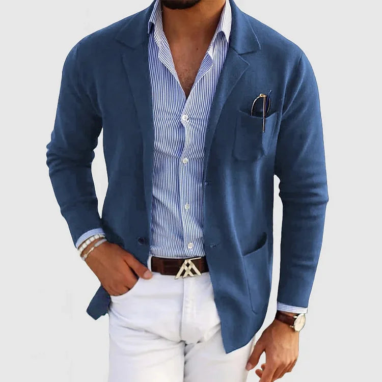 Milo - Men's Vest with Style and Comfort-Blue-S-State of Style