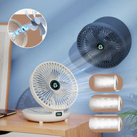 Mini Foldable Fan - CoolBreeze-White-State of Style