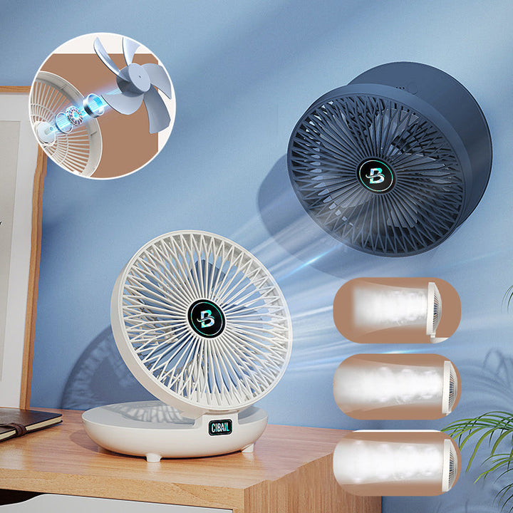 Mini Foldable Fan - CoolBreeze-White-State of Style
