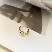 Minimalist Adjustable Ring – Elise-Gold-State of Style