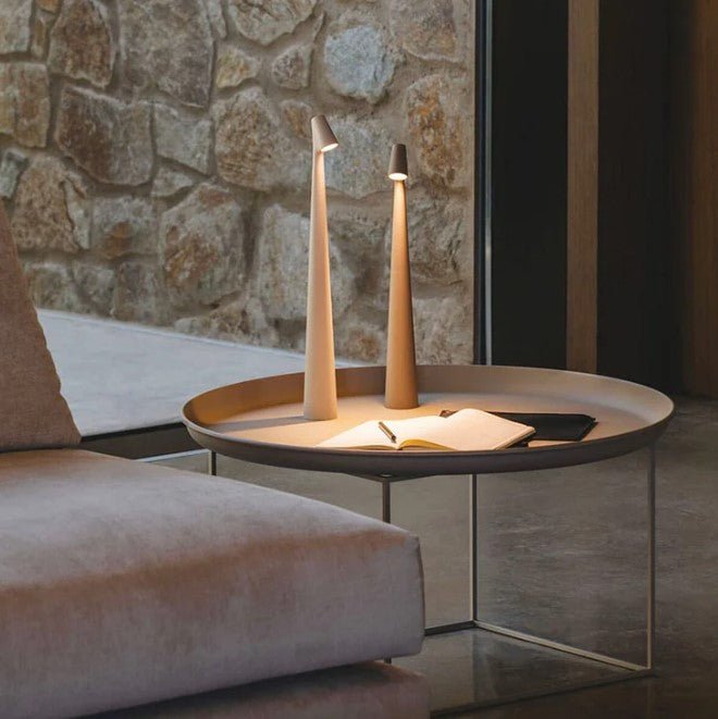 Minimalist Wireless LED Mood Lamp - NordicLite-Black-35 cm-State of Style