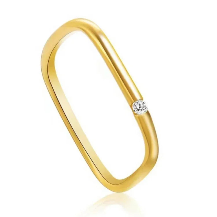 Minimalist Zirconia Ring - Leona-5-State of Style