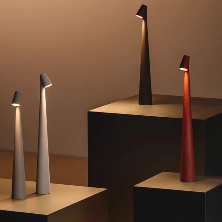 Minimalistic Wireless LED Ambient Lamp - NordicLite-Brown-35 cm-State of Style